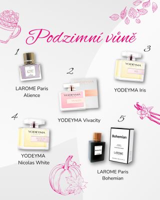 Chladná rána, mlha nad městem a horká čokoláda… podzim si říká o vůně, které zahřejí a podtrhnou tuhle atmosféru. 🍁 V...